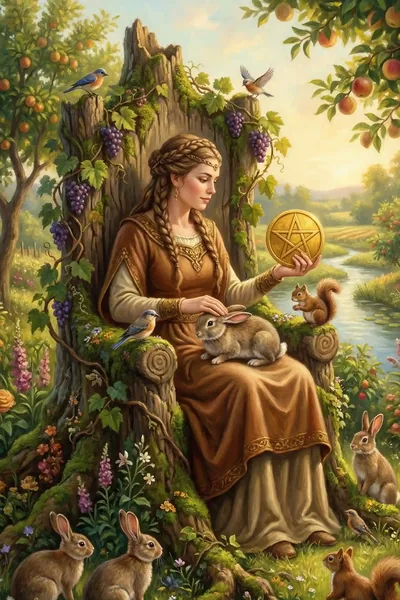 Queen Of Pentacles